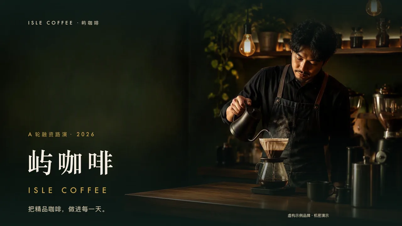 屿咖啡 · A 轮融资路演精选预览 1